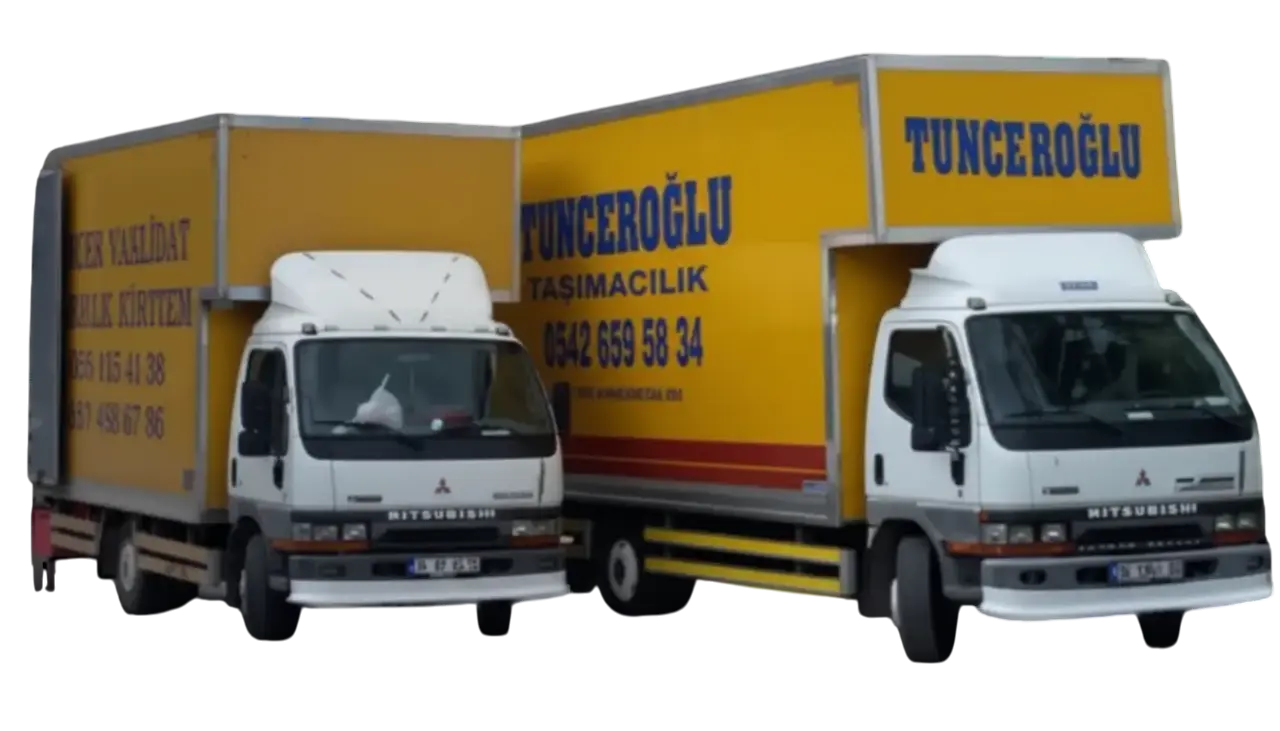 Tunceroğlu Nakliyat profesyonel taşıma kamyonları filosu