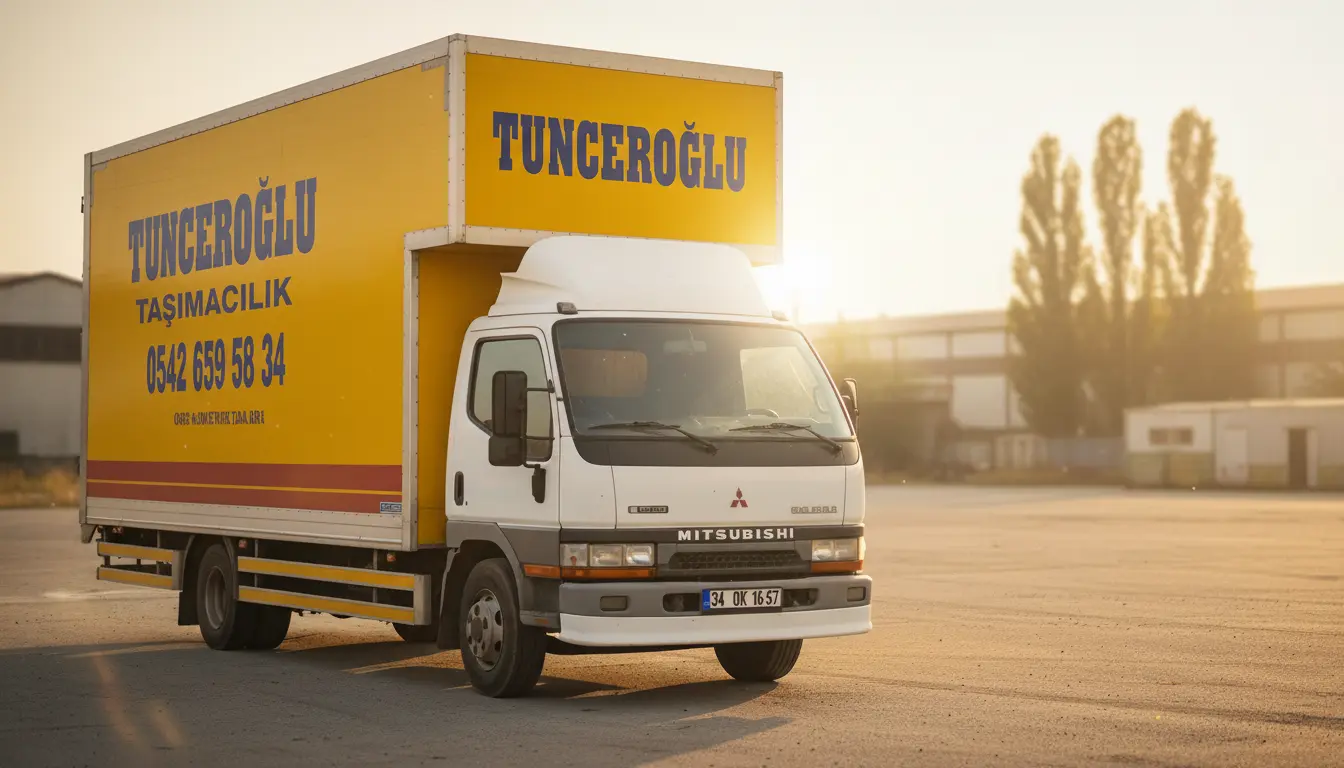 Tunceroğlu Nakliyat profesyonel nakliyat kamyonu - İstanbul evden eve nakliyat hizmeti